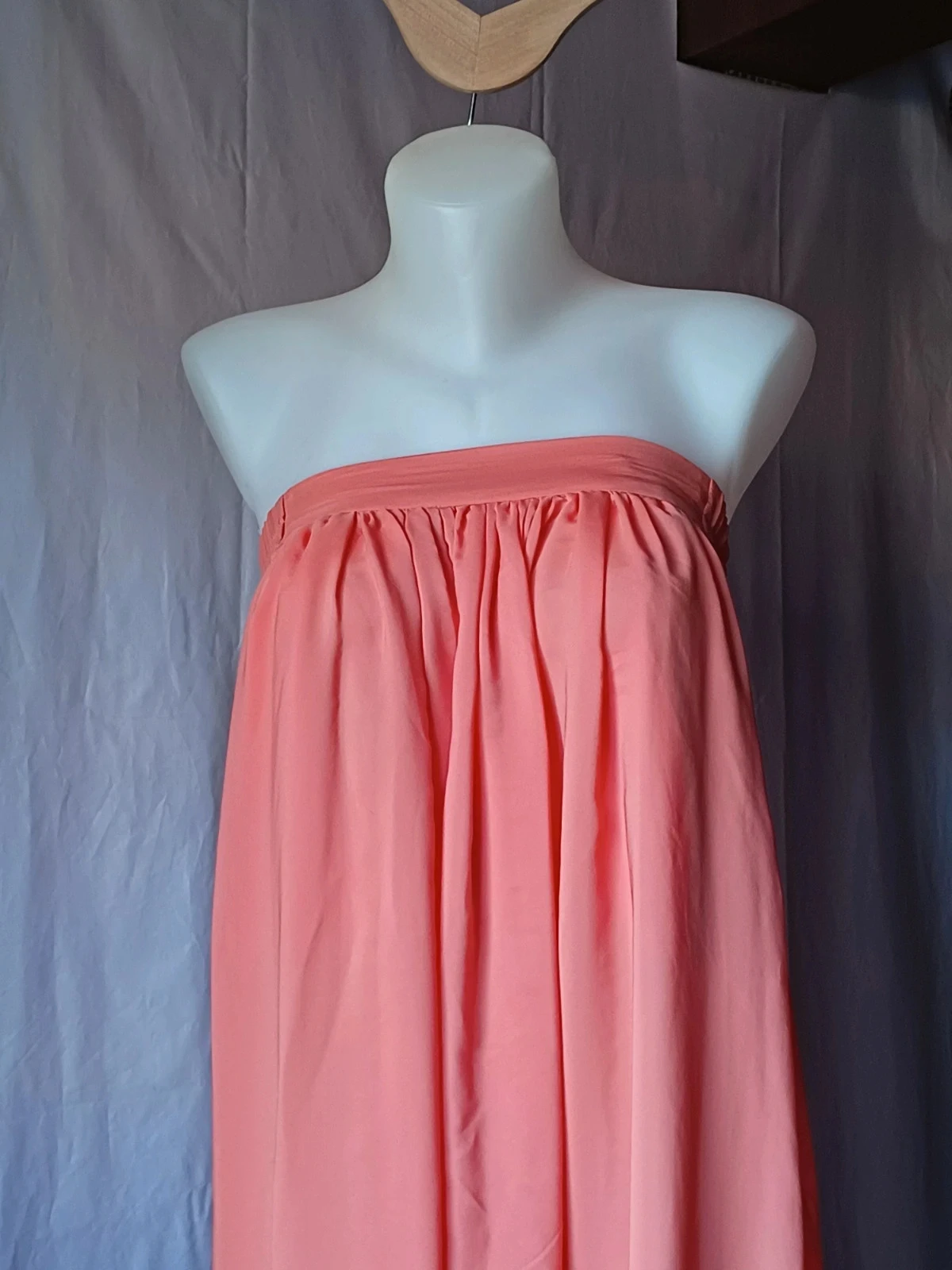 Jupe longue robe bustierTaille S Mango